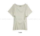 (2-WAY) BUTTON LOOSE TEE