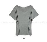 (2-WAY) BUTTON LOOSE TEE