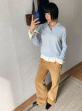 POETIC CABLE COLLAR KNIT