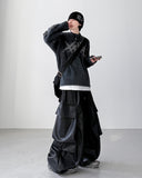 Acro Leather Cargo Pants