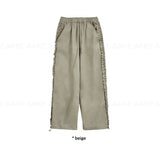 FLUTTER FRILL LINE PANTS