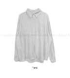 SOFT SILK STRIPE SHIRT