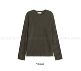 WIDE RIBBED KNIT