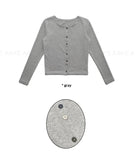 MIX BUTTON CARDIGAN