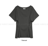 (2-WAY) BUTTON LOOSE TEE