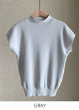 Softy plain short-sleeved knit