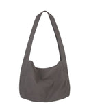 Cotton Canvas Badge Cross Bag