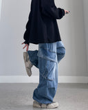 Alpha Cross Cargo Denim