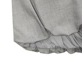 (WOOL) VOLUME TUCK SKIRT