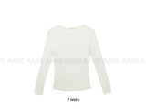 (WOOL) SKIN TENCEL LONGSLEEVE