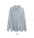 SOFT SILK STRIPE SHIRT