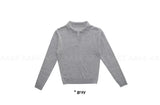 POETIC CABLE COLLAR KNIT
