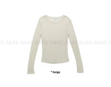 LAYER STITCH TENCEL LONGSLEEVE