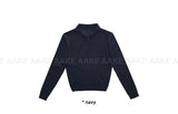 POETIC CABLE COLLAR KNIT