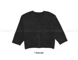 (WOOL) FLUFFY CARDIGAN