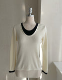Ally Layered V-Neck Knit