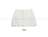 (with underpants) BALLOON POCKET MINI SKIRT