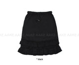 BUBBLY FRILL MIDI SKIRT