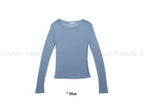 LAYER STITCH TENCEL LONGSLEEVE