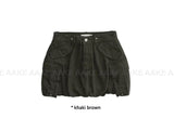 (with underpants) BALLOON POCKET MINI SKIRT