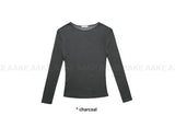 (WOOL) SKIN TENCEL LONGSLEEVE