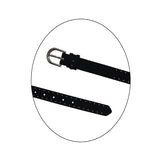 MINI STUD SUEDE BELT