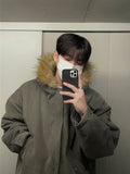 Alpaca Dumbled Winter Bomber Jacket