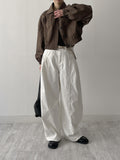 741 Cotton Balloon Wide Pants