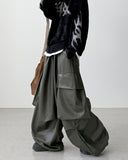 Acro Leather Cargo Pants