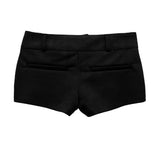 Studded Suede Micro Shorts