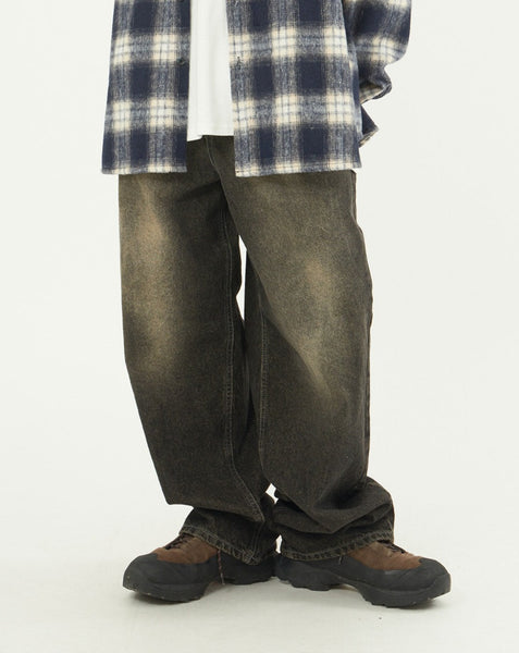 【Raucohouse】Dust oil washed denim pants 010_3be1e47d-896b-4522-bd27-