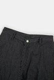 Add pin-tuck stripe denim pants