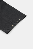 Add pin-tuck stripe denim pants
