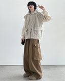 Amecaji Balloon Cargo Pants