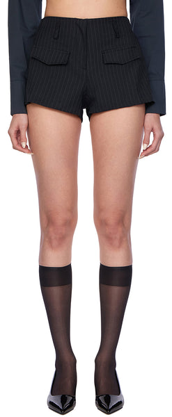 【PORTERNA】Moen Stripe Shorts PORTERNA(ポルテナ) - モエンストライプショートパンツ / Moen
