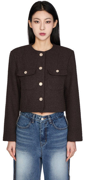 PORTERNA(ポルテナ) - アデルツイードジャケット / Adele Tweed