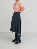 Abex Pleated Long Skirt