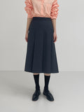 Abex Pleated Long Skirt