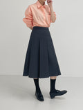 Abex Pleated Long Skirt