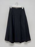 Abex Pleated Long Skirt