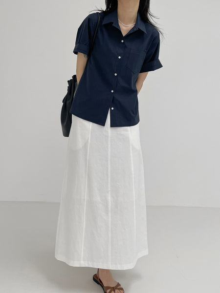 【INCHANT ME】Mont Cotton Bijo Long Skirt INCHANT ME(インチャントミー) - モントコットンビジョロング