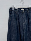 206 Stitch Pin-Tuck Wide Pants