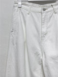 206 Stitch Pin-Tuck Wide Pants