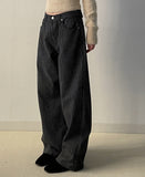 211 Stripe Wide Denim