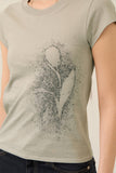 PTN)Flower Graphic T-shirt