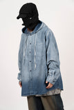 Luse Hood Denim Shirt