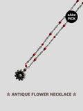 ANTIQUE FLOWER NECKLACE