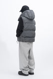 Andra Wrinkle Hood Padded Vest