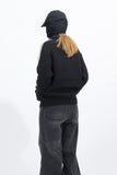 Tiny Hairy Line Knit Zip Up