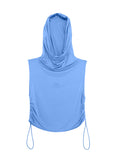 HOOD SLEEVELESS
